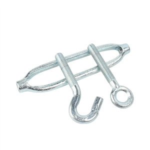 Crochet et œillet en acier au carbone robustes M4-M10 pour le serrage des câbles métalliques 5/32 1/4 5/16 3/8 - Product Image 3