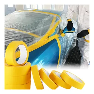 Prezzo del fornitore nastro adesivo per vernice per auto automobilistica ad alta temperatura Washi Klebeband Maler Set