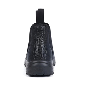 Chaussures de sécurité antistatiques à coupe basse au design unique, semelle intermédiaire en acier, maille respirante, antidérapantes pour cuisine, semelle en PU légère pour hommes - Product Image 6
