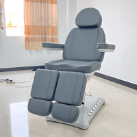 Table de massage moderne à 4 moteurs Lit électrique pour le visage et les cils Lit cosmétique pour salon de beauté en vente