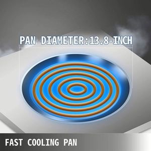 Nueva máquina de helado frito de una sola sartén redonda fabricante de rollos de helado de Tailandia - Product Image 6