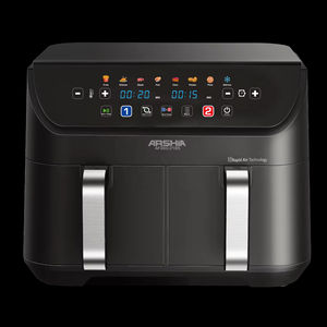 Freidora de Aire Doble Inteligente de 9L con Pantalla Táctil para el Hogar, Horno Eléctrico con 2 Cestas Independientes - Product Image 3