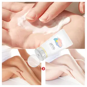 Loção creme hidratante para rosto e corpo, creme hidratante para loção corporal normal para secar e clarear a pele, personalizado por atacado