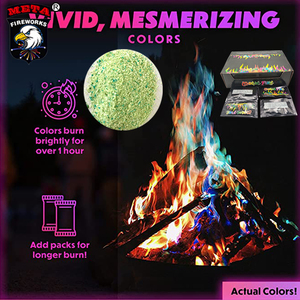 <span class=keywords><strong>Polvo</strong></span> Mágico para Chimenea, Colorido, Artístico, Místico, para Fiestas de Camping, Material sin Pirotecnia, Hecho <span class=keywords><strong>en</strong></span> China - Product Image 4