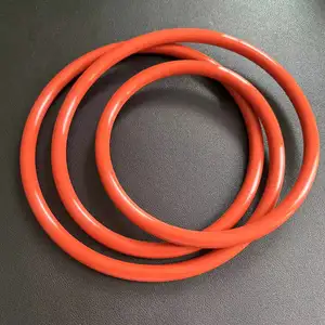 AS568 Food Grade Soft Rubber Seals Colored High Temperature Resistant Silicone O Ring