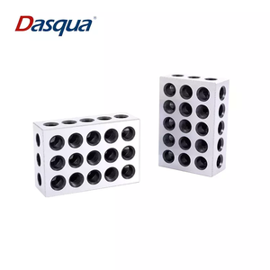 Dasqua High Precision Metric Size 2Pcs 23 Holes 25-50-75mm <strong>Parallel</strong> <strong>Blocks</strong> Clamping <strong>Block</strong> Set - Product Image 5
