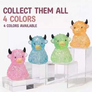 Jouet Squishy en Maltose en forme d'Animaux (Vache, Capybara), Mini Cadeau pour Enfant, Mochi Doux Anti-stress, Jouets de Décompression - Product Image 1