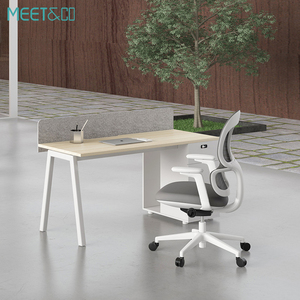 Tủ văn phòng bàn làm việc bàn nội thất 4 người phân vùng hiện đại nhiều người 8 người Máy Trạm - Product Image 6