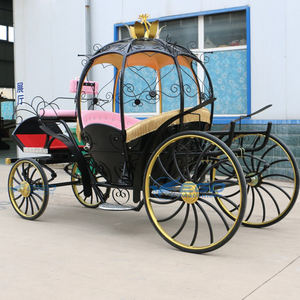 Лошадиная коляска Золушки для продажи, специальный транспорт, фэнтези, коляска с тыквой, электрическая коляска для продажи - Product Image 1