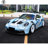 Kit de Carrocería Parcial de Fibra de Carbono Seca de Alta Calidad Estilo GT3 RS con Capó para Carrera S 992 911 2018-2024