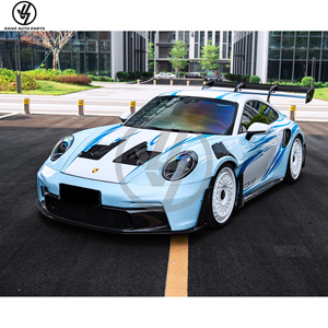High Quality GT3 RS Style Dry Carbon Fiber Partial Fiber Body <b>Kit</b> With Hood For Carrera S 992 911 2018-2024 - Product Image 4