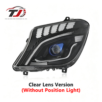 Kit de modernisation des phares LED pour Mercedes Sprinter W906 2014-2018, avec lentilles de projecteur, accessoires Plug and Play.