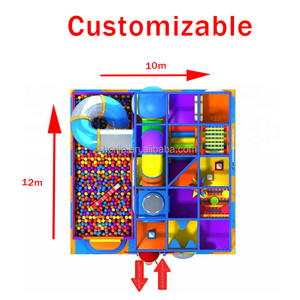 Ensemble d'équipements de jeux intérieurs de haute qualité pour enfants, aire de jeux commerciale pour enfants avec trampoline pour enfants - Product Image 4