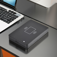 Lector y Escritor RFID NFC USB de 13.56MHz de Doble Frecuencia Compatible con Windows, Android y Linux