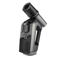 Machine de nettoyage de tissus d'ameublement et de moquettes, portable et compacte, pour nettoyage humide et sec, avec réservoir séparé
