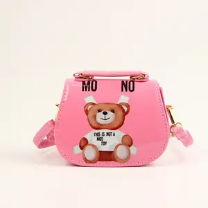 Sıcak satış lüks çocuklar çantalar çanta moda tasarımcısı çanta küçük kız için sevimli Mini çanta
