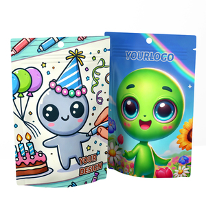 ถุง Mylar 3.5g กลิ่นถุงซิปล็อคแบบสัมผัสนุ่มบรรจุภัณฑ์พลาสติก3.5กรัมโลโก้ออกแบบเองได้ - Product Image 1