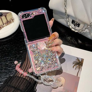 Funda de Lujo con Diamantes Brillantes y Diseño de Mariposa para <span class=keywords><strong>Samsung</strong></span> <span class=keywords><strong>Galaxy</strong></span> <span class=keywords><strong>Z</strong></span> <span class=keywords><strong>Flip</strong></span> 3 4 <span class=keywords><strong>5</strong></span> 6 7, con Correa para Teléfono y Cubierta Plegable de TPU - Product Image 4