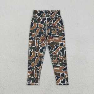 Pantalones de Yoga Ajustados para Niñas, Tallas Grandes, Estilo Casual, Spandex/Poliéster, Ropa Deportiva al por Mayor, RTS Hunting - Product Image 2