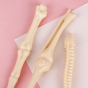 Nouveau stylo à bille en forme d'os de la colonne vertébrale, cadeau pour médecin, stylo en plastique en forme d'os, stylo médical pour enseignant et étudiant, logo personnalisé - Product Image 5