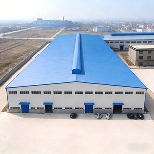 Capannone Industriale Prefabbricato in Acciaio Durevole, Struttura ad Alta Resistenza in Acciaio Zincato a Caldo per Alte Temperature ISO - Product Image 4