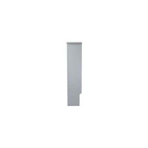 Freestanding Modern White <b>Decorative</b> <b>Panel</b> Radiator Cabinet-<b>MDF</b> Preservative-Treated Heater Cover for Living Room - Product Image 4