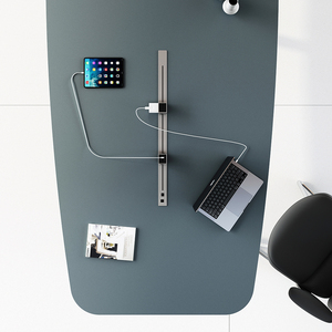 Đảm bảo chất lượng hiện đại Bàn hội nghị hội nghị bàn họp Bàn hội nghị 8 người điều chỉnh chiều cao bàn cho văn phòng - Product Image 5