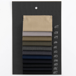 Venta al por mayor, material elástico para pantalones, poliéster, rayón, LICRA tr, tejido para traje de hombre - Product Image 2