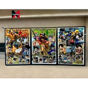 Novedades, Pinturas 3D Coloridas <span class=keywords><strong>de</strong></span> una Sola Pieza, <span class=keywords><strong>Figuras</strong></span> <span class=keywords><strong>de</strong></span> <span class=keywords><strong>Anime</strong></span> Japonés, Juguetes Modelo, Pósters Lenticulares 3D, Pintura Decorativa <span class=keywords><strong>de</strong></span> <span class=keywords><strong>Anime</strong></span> - Product Image 3