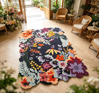 Handmade Wool Runner Mat Wear Resistant Durable Heavy Duty Commercial Hotel Corridor High Traffic Floor Decoration Rug