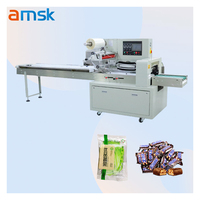 ZY-250 automatique machine d'emballage d'oreiller bonbons lune gâteau chocolat Biscuit boîte sac Flowpack étanchéité emballage machine d'emballage