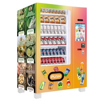 Negozio al dettaglio senza equipaggio Combo snack e bevande energetiche distributore automatico chiosco per la Germania CE certificata con funzione SDK