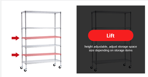 Étagères pour la culture de champignons, étagères commerciales à 6 niveaux avec étagères en fil métallique chromé pour la culture de champignons - Product Image 5