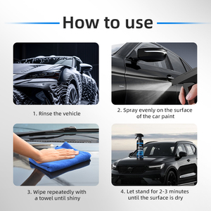 Lớp phủ <span class=keywords><strong>nano</strong></span> gốm bóng cao cấp để phục hồi và bảo vệ thân xe, sửa chữa bề mặt sơn trơn trượt, sản phẩm chăm sóc xe hơi - Product Image 4