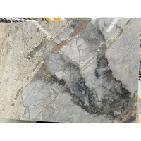 Prix de gros Dalles de marbre Calacatta bleu veiné or, carreaux de marbre Calacatta polis