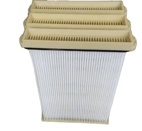 Air Filter Dust Collection Industrial Cartridge Cyclone Polyester Cellulose Pleated Paper Spun Bond Filter Air Dust Filter