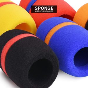 Cubierta de Micrófono de Esponja Multicolor Directa de Fábrica al por Mayor, Parabrisas de Micrófono de Espuma Suave para Grabación Vocal y Actuaciones - Product Image 6
