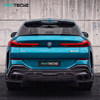 Kit de carrosserie en fibre de carbone sèche Paktechz Prepreg Diffuseur arrière pour BMW X6 G06 2019 - 2024