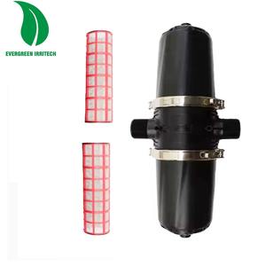Filtro a Disco in Plastica Manuale Tipo H Doppio per Sistema di Irrigazione a Goccia Fai-da-Te per Agricoltura e Fattorie - Product Image 1
