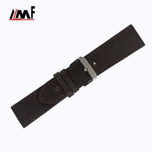 Nuevo diseño Popular de moda forro ancho de cuero genuino hebilla de acero inoxidable desmontable 20-24mm ancho de banda reloj - Product Image 3