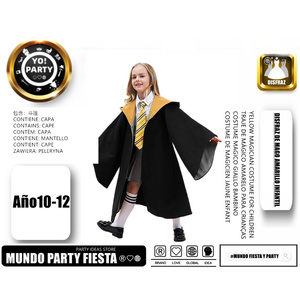 COSTUME COSPLAY mago per bambini # Top supereroe in raso 20043 per bambini - Product Image 1