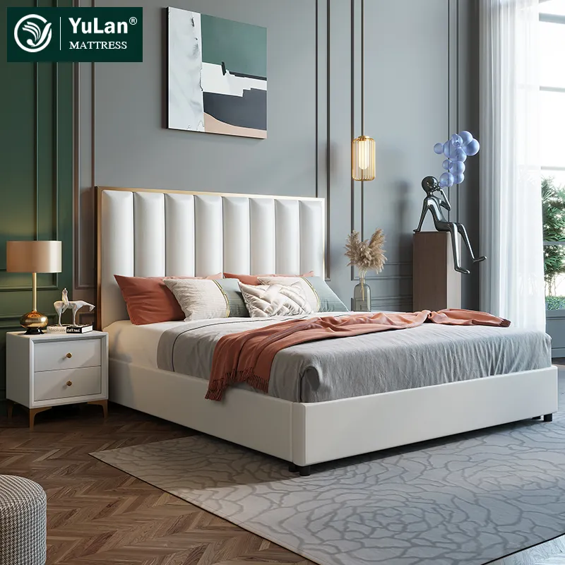 Modernes Design Luxus große Lagerung Royal Bett Zimmer möbel Bettwäsche Set Kingsize-Bett