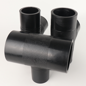 HDPE phụ kiện đường ống dẫn nước lắp HDPE ổ cắm Fusion T50 * 25 giảm <span class=keywords><strong>TEE</strong></span> cho cấp nước - Product Image 2