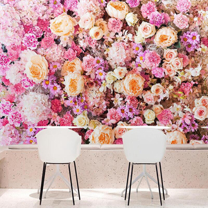 Mural de Pared Artístico Impermeable con Diseño Floral Moderno Selva, Impreso en <span class=keywords><strong>3D</strong></span>, Tamaño Personalizado, para Sala de Estar y Dormitorio - Product Image 6