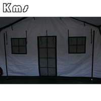 Tente de camping en toile imperméable KMS Wholesale 5x4m, grande structure robuste pour l'extérieur