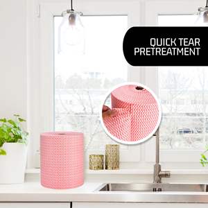 متعدد الأغراض سهل المسيل للدموع في المطبخ ، لفة خرقة كسولة ، يمكن التخلص منها للمطبخ - Product Image 4