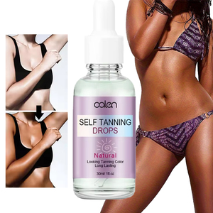 Autobronceador profesional para <span class=keywords><strong>cara</strong></span> y cuerpo, potenciador de bronceado sin sol, <span class=keywords><strong>gotas</strong></span> de autobronceado, Etiqueta Privada - Product Image 1