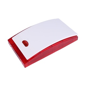Sirena Stroboscopica Rossa Traslucida in ABS ad Alto Volume per Sistema di Allarme Antintrusione Magazzino - Acquisto all'Ingrosso - Product Image 6