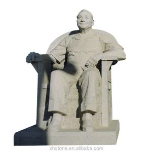 Escultura de piedra Natural china para personas famosas al aire libre, figura grande de pie, estatua de tamaño real - Product Image 3