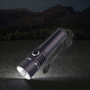 <span class=keywords><strong>Foxhawk</strong></span> Selbstverteidigungs- und Überlebens-Mini-Taktische Magnetische Aufladbare Zoom-LED-Taschenlampe aus Aluminiumlegierung für Camping, 1000+ Lumen, IP66 - Product Image 2